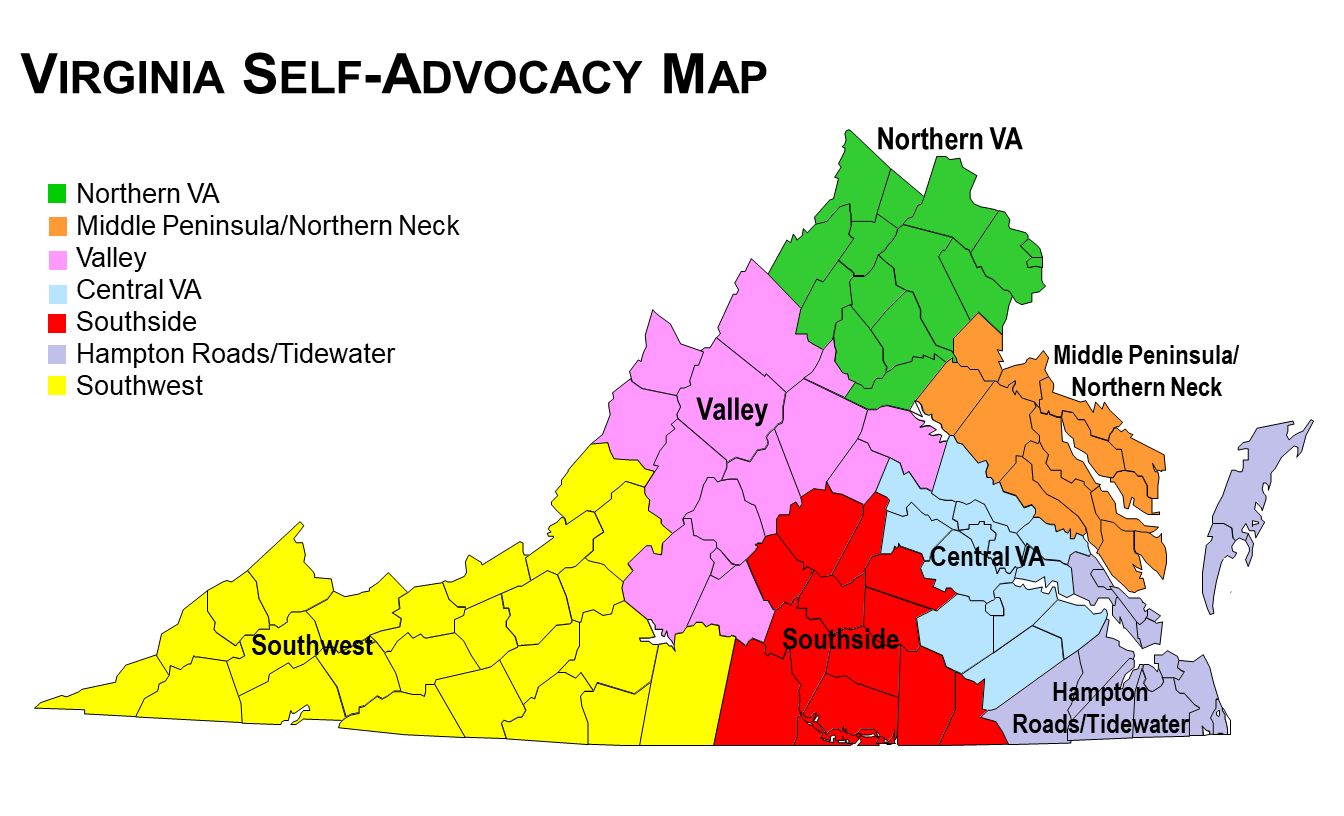 VA Self-Advocacy Map